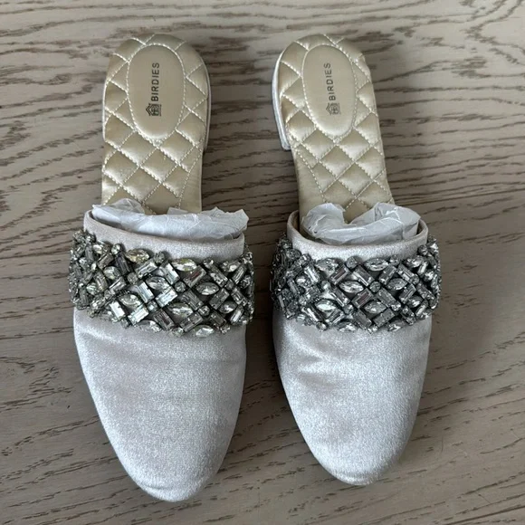 Like new Birdies crystal flats - Picture 2 of 7